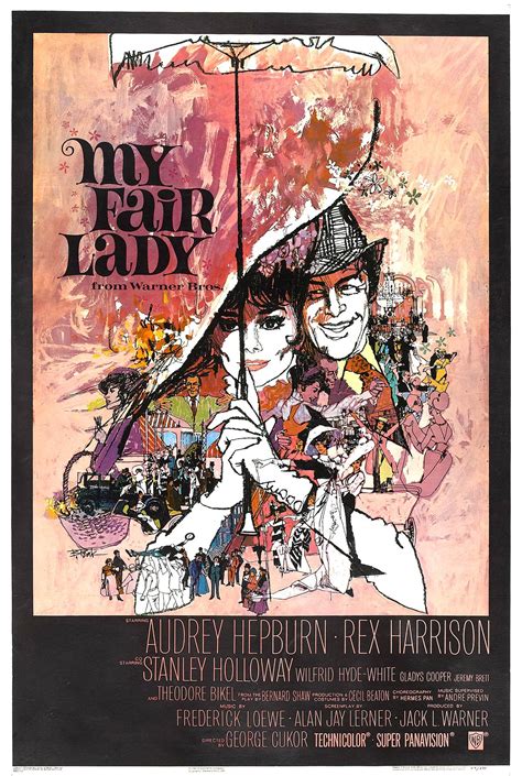 My Fair Lady 1964 Starring Audrey Hepburn And Rex Harrison My Fair Lady Fair Lady Movie