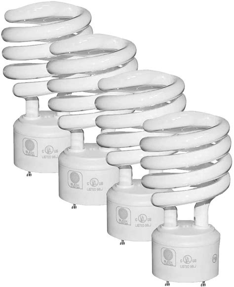 Sleeklighting Cfl 23watt T2 Spiral Light Bulb Ul Approved 2700k 1600lm