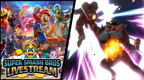 First Ever Smash Stream Super Smash Bros Ultimate Live 01 Youtube