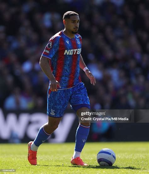 Maxence Lacroix of Crystal Palace in action during the Premier League