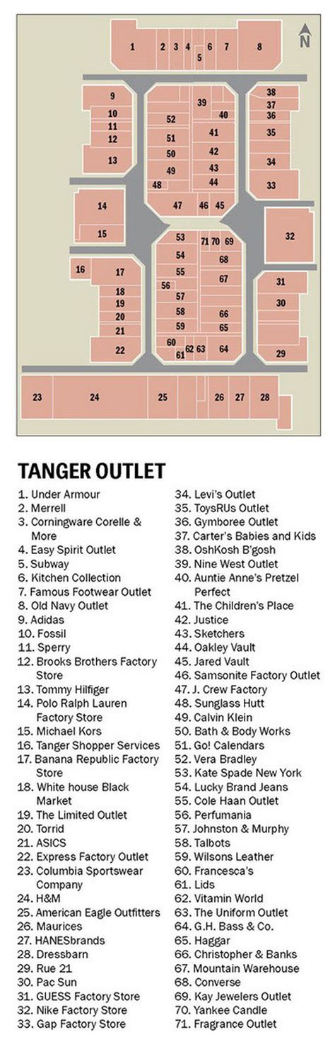 Tanger Outlets In Rehoboth Map Iucn Water