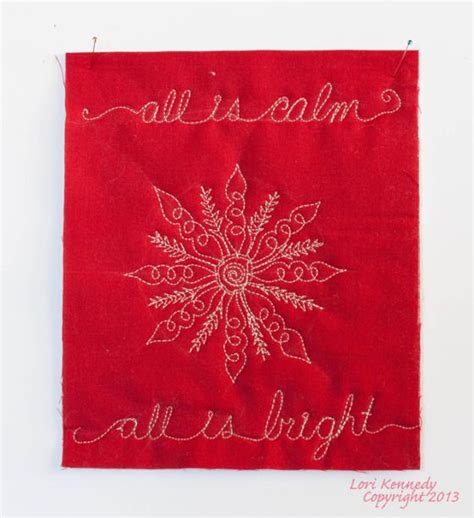 With intentionally small tooling, a tiny. Christmas Giveaway! for (Quilters and Non-Quilters | Lori ...