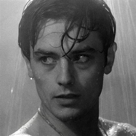 Black And White Photograph Of A Man In The Shower With Water Pouring