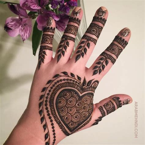 50 Heart Mehndi Design Henna Design October 2019 In 2021 Mehndi