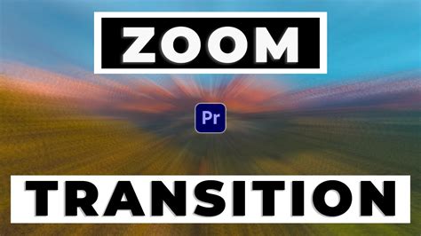 Premiere Pro Zoom Transition Step By Step Tutorial Youtube