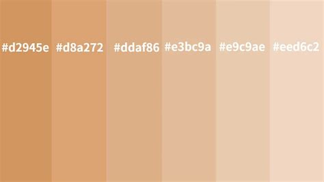 50 Shades Of Nude Color Names HEX RGB CMYK Codes 58 OFF