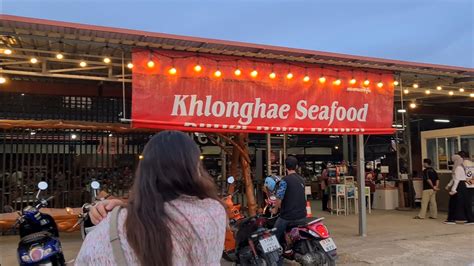 Best Local Food Seafood Buffet At Khlong Hae Steamboat In Hat Yai City Thailand Youtube