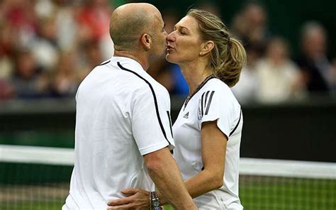 Andre Agassi And Steffi Graf Take Centre Stage At Wimbledon Telegraph