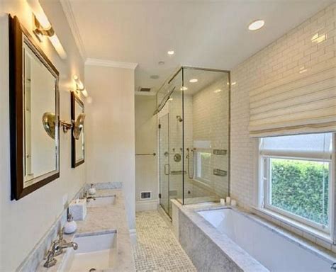 Love The Fully Enclosed Shower With Window For Venting Hamptons Mansion