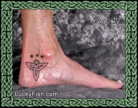 Celtic Angel Tattoo — Luckyfish Inc And Tattoo Santa Barbara