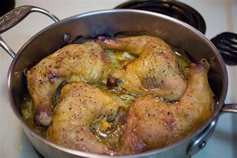 Clearly, i am off my rocker. Baked Chicken Leg Quarters with Braised Onions, a one dish ...