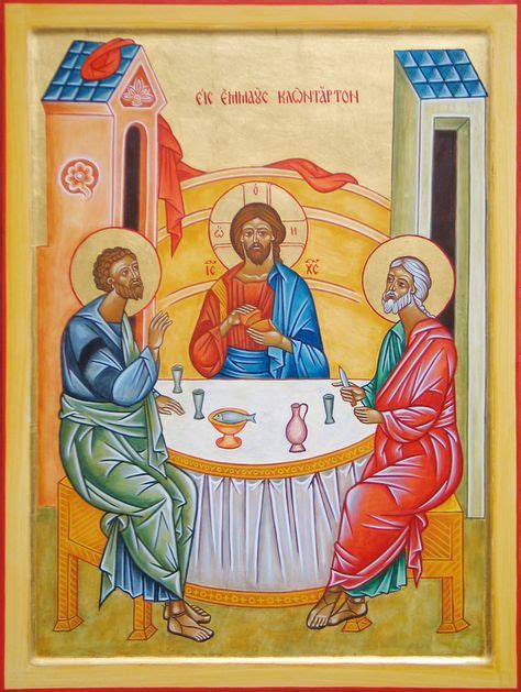 22 Best Icon Road To Emmaus Images Road To Emmaus Orthodox Icons