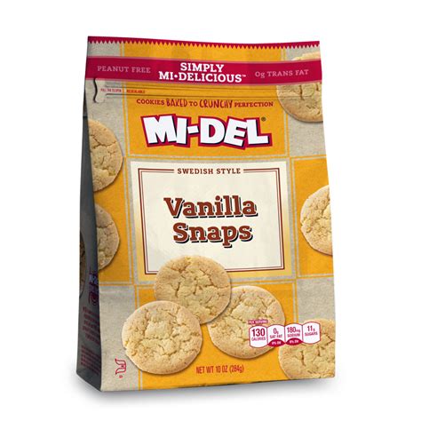 Simply Mi Delicious Vanilla Snaps Mi Del Cookies
