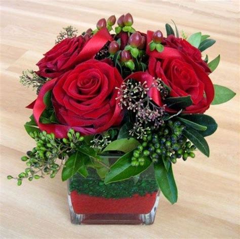 50 Lovely Rose Arrangement Ideas For Valentines Day Pimphomee Rose