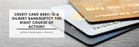 Check out our picks for credit cards that may help your credit rebuilding journey. Credit Card Debt: Is a Gilbert Bankruptcy the Right Course of Action? - Gilbert Bankruptcy Lawyers