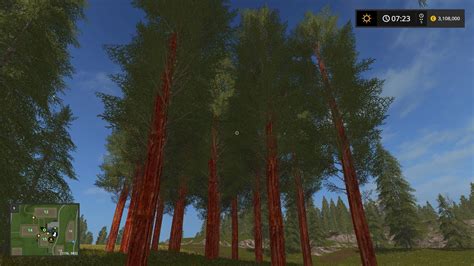 Redwood Trees V10 Fs17 Farming Simulator 17 2017 Mod