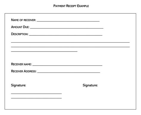 38 Free Payment Receipt Templates (Excel | Word | PDF)