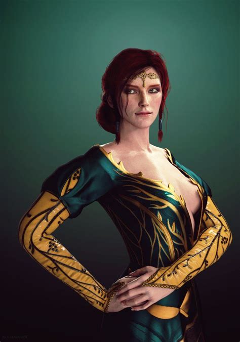 The Witcher 3 Triss By Kskripann23 The Witcher 3 The Witcher The