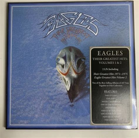 Their Greatest Hits Vols 1 And 2 Lp By Eagles Vinyl Jul 2017 2