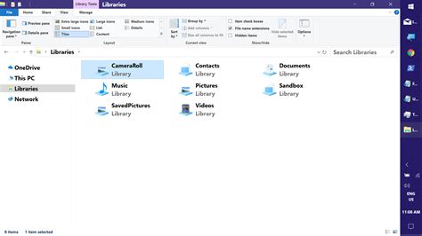 Windows 10 Libraries Microsoft Community