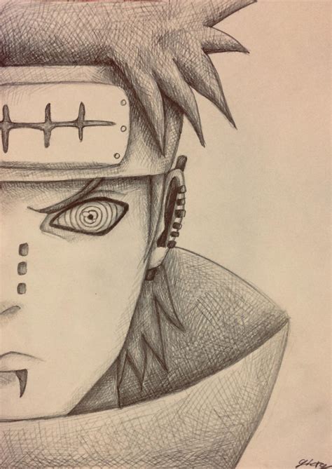 Draw Pain With Pencil Hope You Like It Rnaruto