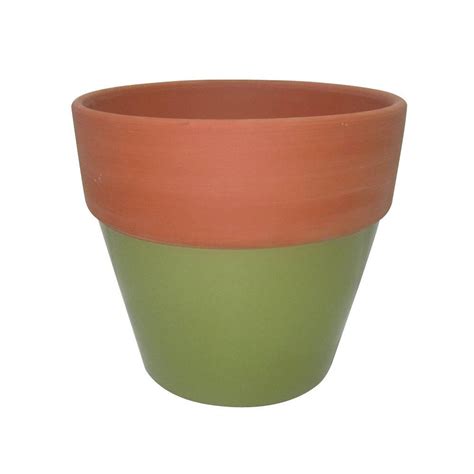 Flower pots painting flower and butterfly succulent cactus pots plant garden ceramic planter pots outdoor garden. 4.5 in. Green Glazed Assortment terracotta Flower Pot ...