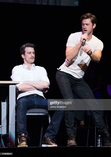 Gavin Creel And Aaron Tveit Perform During 2016 Miscast Gala At News