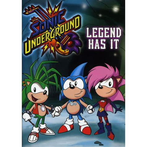 Sonic Underground Legend Has It Dvd