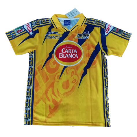 Tigres UANL Jersey Home Soccer Jersey 1997 98