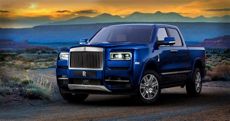 Rolls Royce Luxury Truck Rendering Isnt Your Typical Cullinan
