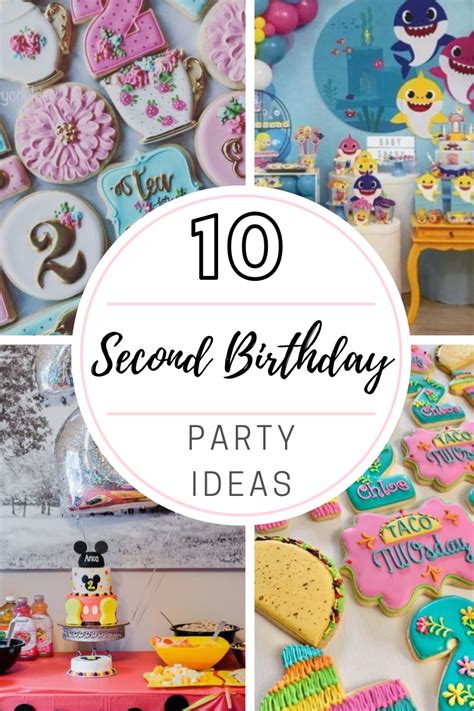 The colors of the space including black, white, and silver make a modern and stylish second birthday party. 10 Second Birthday Party Ideas | Toddler birthday party ...