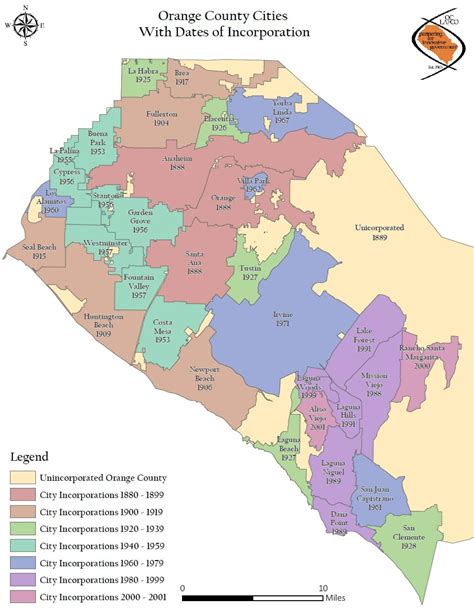 Map Of Orange County Ca World Map