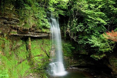 Glencar Waterfall County Leitrim Ireland Stock Photo Dissolve