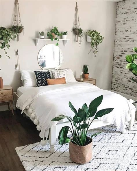 Modern White Bedroom Ideas With Plants Design Corral