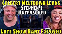 Colberts Uncensored Rant On Controversial Figure