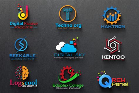 I Will Design Professional Tech Logo For Your Business For 5 Seoclerks