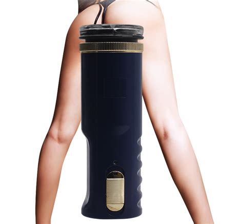 Buy Male Masturbator Automatic Telescopic Rotation Real Vagina Voice