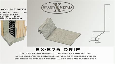 Drip Molding Bx 875 Drip Specifications The Bx 875 Drip Designed To Be