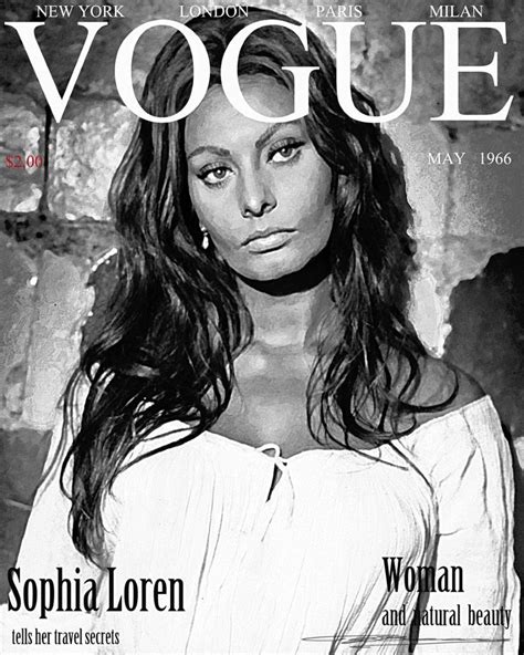 Sophia Vogue Serie By Tonny Sofia Loren Divas Old Hollywood Glamour