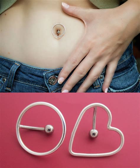 Top Down Belly Rings That Encircle Your Belly Button Belly Button Piercing Jewelry Navel