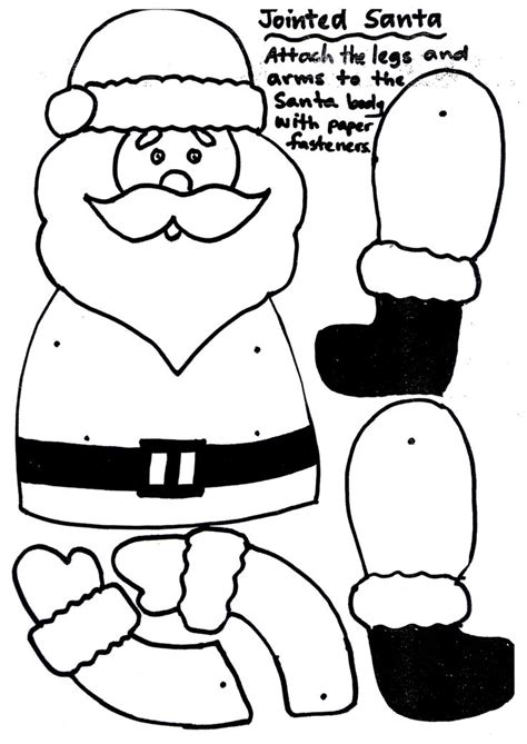 Print our free thanksgiving coloring pages to keep kids of all ages entertained this november. Santa Claus Template - Coloring Home