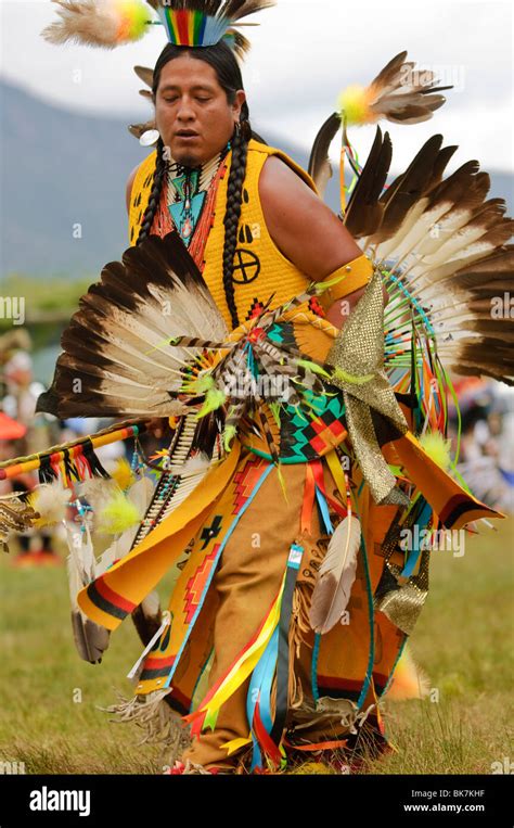 Native American Powwow Taos New Mexico United States Of America
