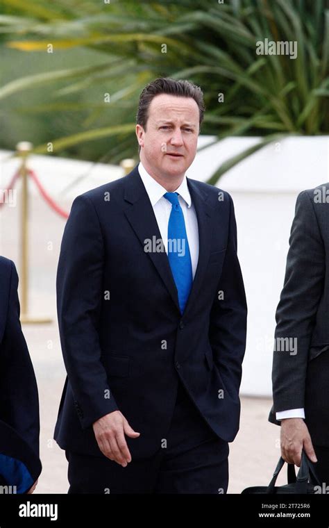 File Photo Dated May 27 2011 Shows British Prime Minister David
