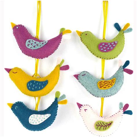 Felt Sewing Kit Summer Birds Toys And Tales