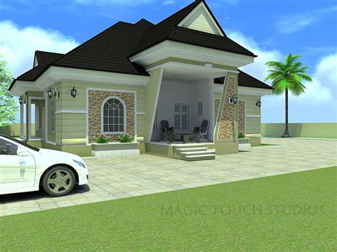 Building plan for 2 bedroom flat in nigeria contemporary nigerian residential architecture 4 bedroom. 6 Bedroom Bungalow House Plans In Nigeria - Modern House