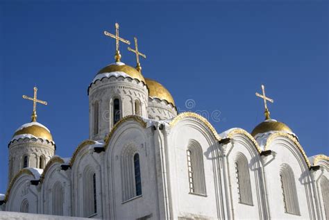 Assumption Cathedral In Vladimir Russia Stock Photo Image Of Dome