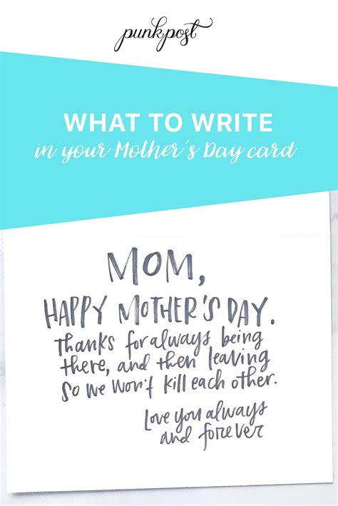 What To Write In Your Mothers Day Card Mothers Day Cards Writing
