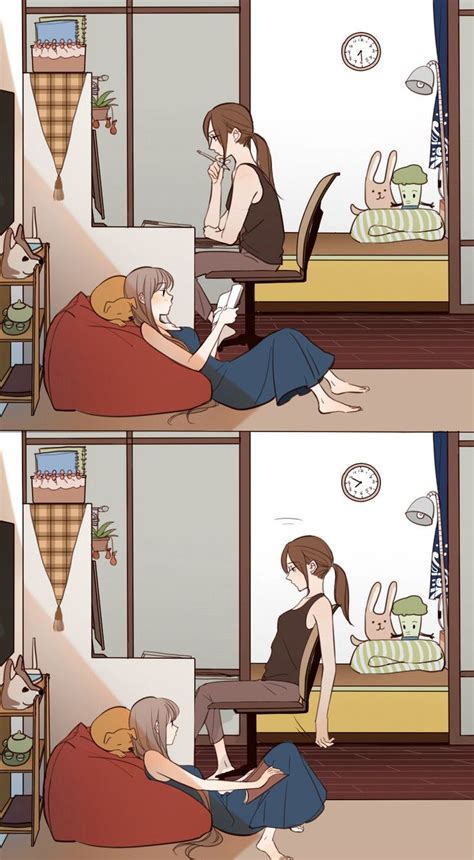 Magan He Danai 8 Page 1 Yuri Anime Lesbian Art Yuri Manga