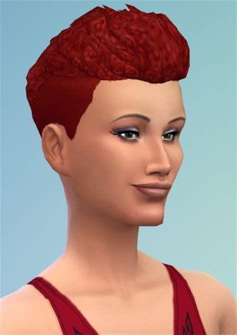 Sims 4 Hairs Birksches Sims Blog Short Afro Curls Hair