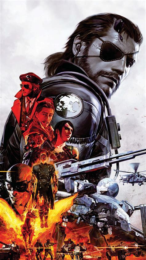Metal Gear Solid V Smartphone Wallpaper By De Monvarela On Deviantart